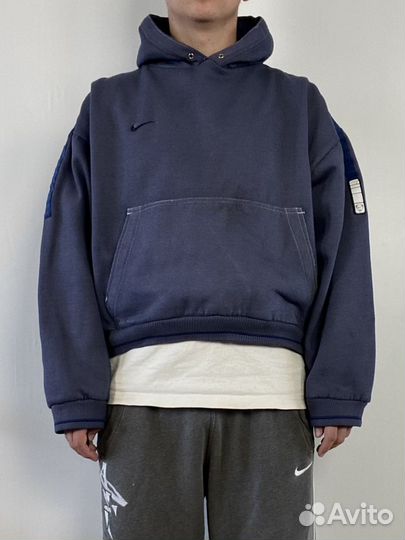 2000's Nike Garment dyed Box Fit Hoodie Carhartt