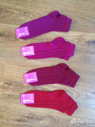 Женские носочки из мерсеризованного хлопка