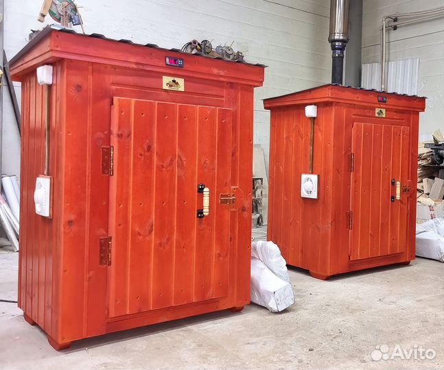 Коптильня горячего копчения из нержавейки