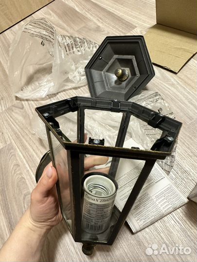 Сватильник уличный