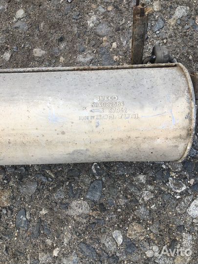 Глушител на iveco дейли