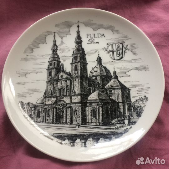 Тарелка фарфор, Lorenz Sohn Bavaria porzelan