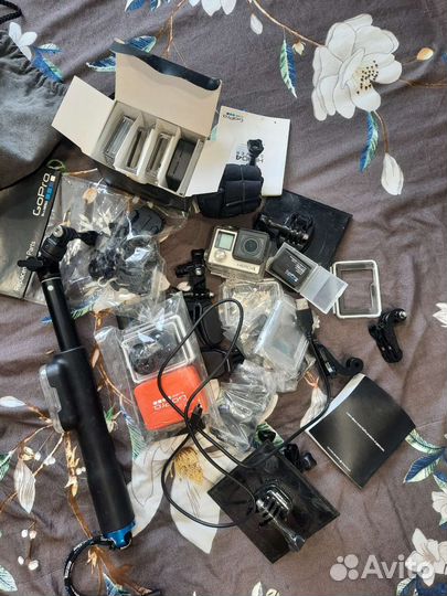 Видеокамера gopro 4 сильвер