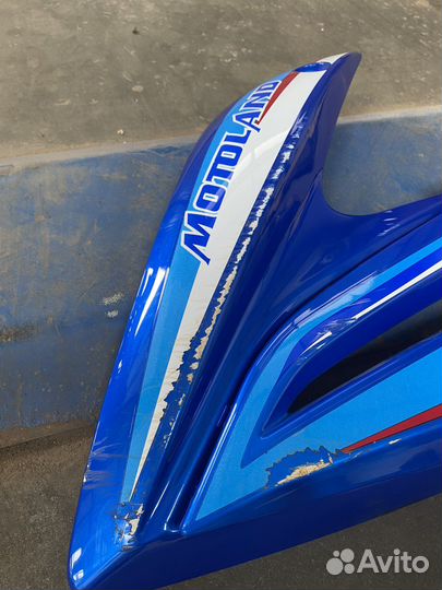 Пластик на бак Motoland XR 250 Enduro