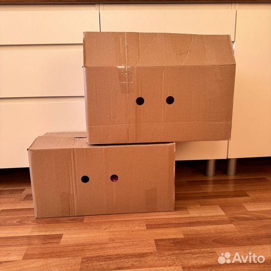 Коробки картонные бу 54*28*26 см