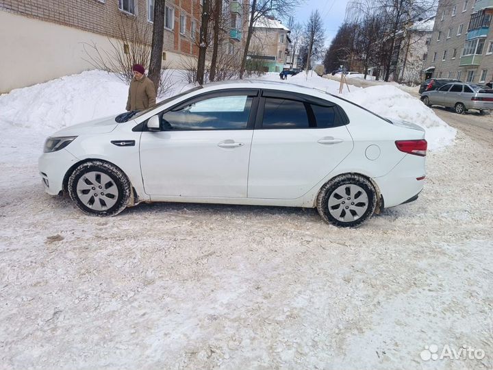 Kia Rio 1.6 МТ, 2017, 200 000 км