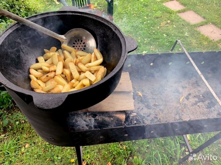 Казан чугунный