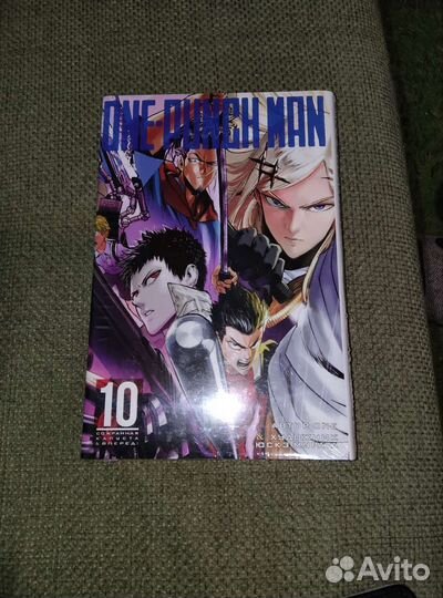One punch man манга Том 10