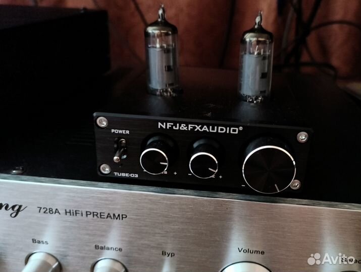 FX audio tube-03, предварительный усилитель