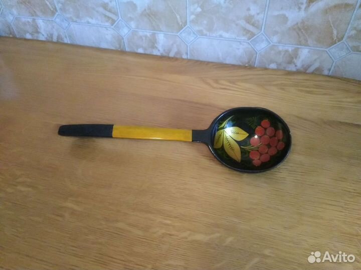 Ложка деревянная большая новая СССР