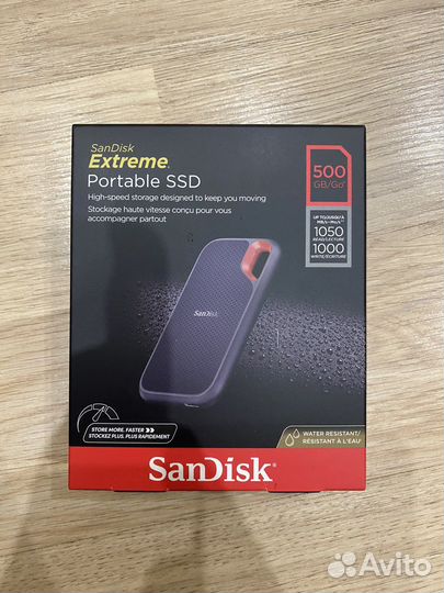 Внешний жесткий диск SanDisk Extreme