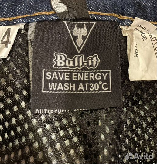 Мотоциклетные джинсы Bull it