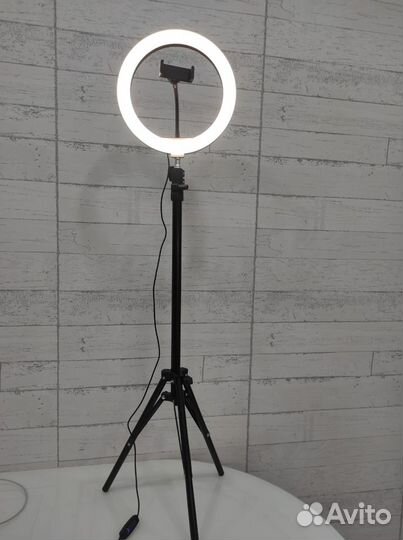 Кольцевая лампа 26 см новая