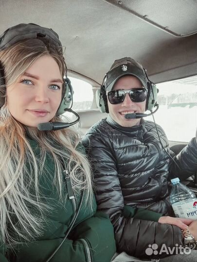 Романтическое свидание в самолете