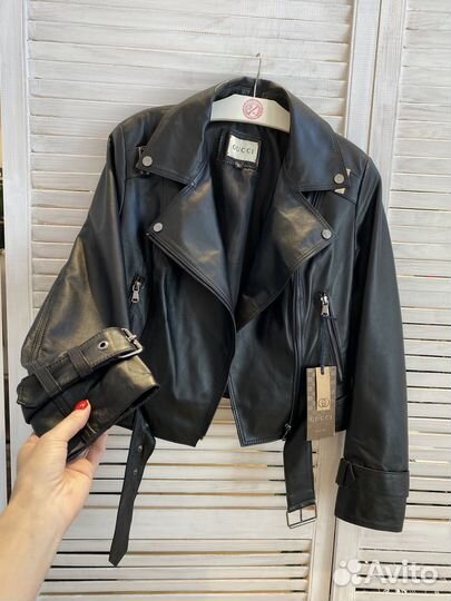 Куртка кожаная Gucci
