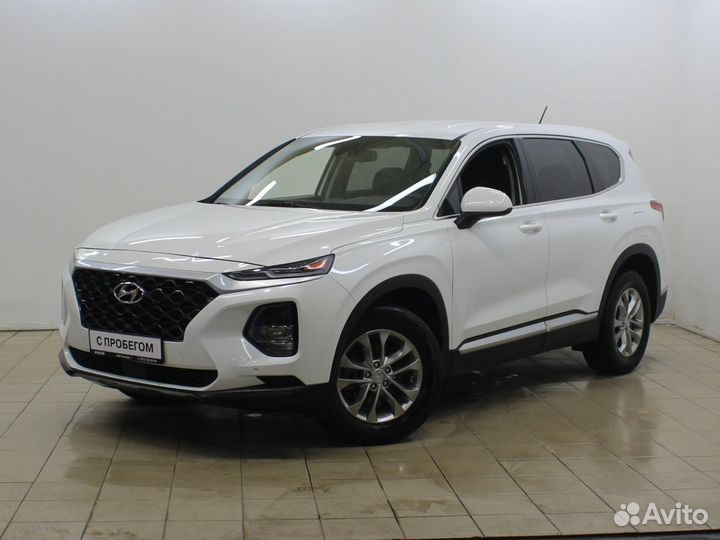 Hyundai Santa Fe 2.4 AT, 2019, 149 200 км