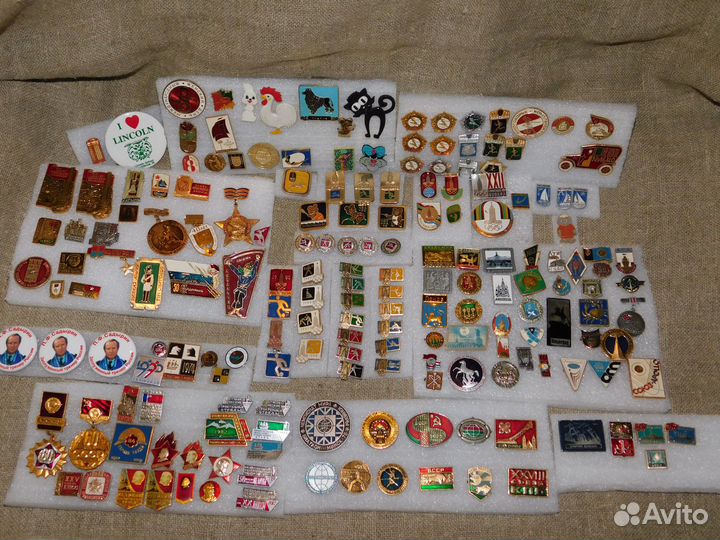 Значки СССР разные + Олимпиада 80