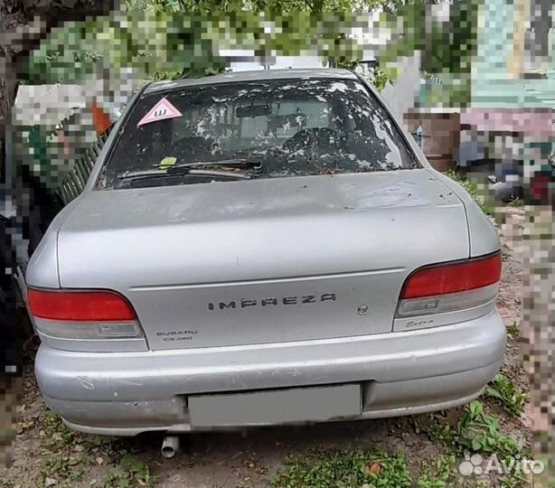 Subaru Impreza 1.5 AT, 1997, битый, 322 256 км