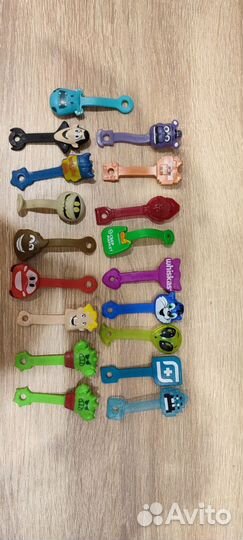 Скрепыши 4 3 2 1 из магнита