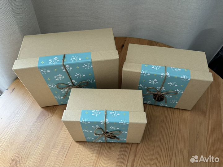 Набор подарочных коробок 3 в 1