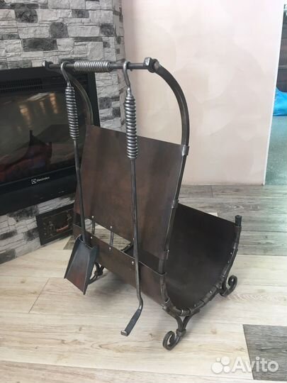 Дровница кованая ручной работы