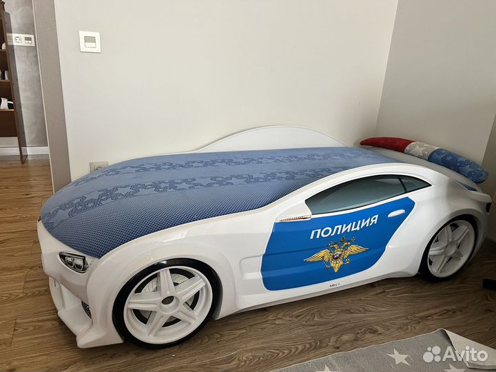 Детская кровать машина бмв