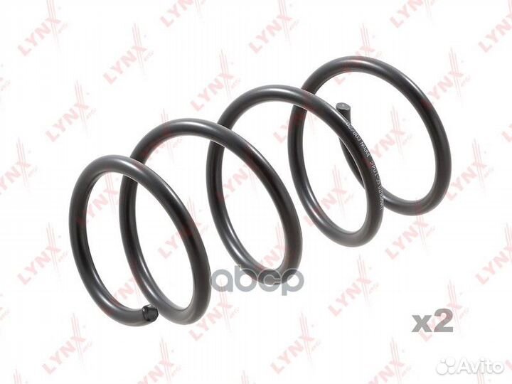 Пружины подвески передние renault Logan I 04 s