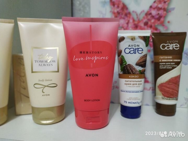 Крем для рук Парфюмированные лосьоны для тела Avon