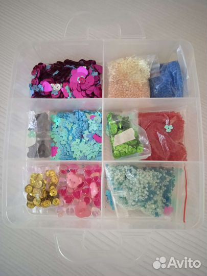 Бисер и пайетки