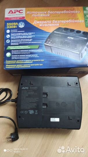Ибп APC UPS ES 550 источник бесперебойного питания