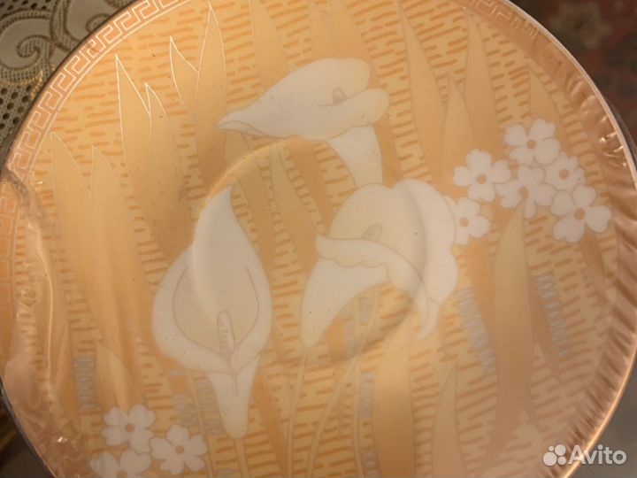 Кофейный сервиз новый на 6 персон Китай