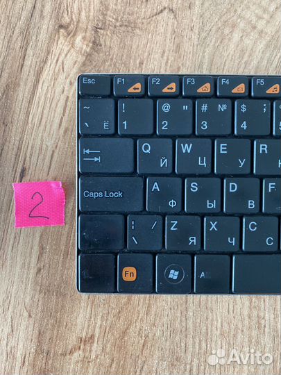 Клавиатура беспроводная rapoo плоская безрамочная