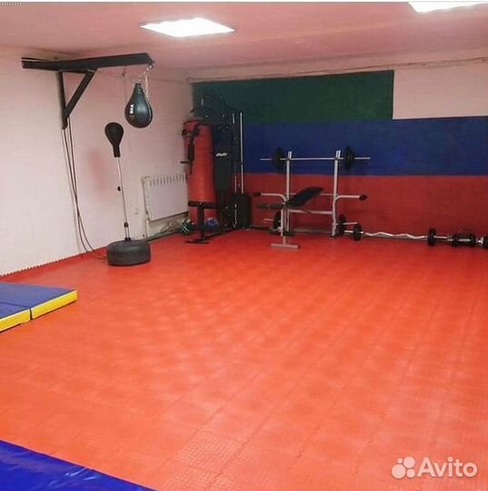 Пвх плитка для спортивной площадки