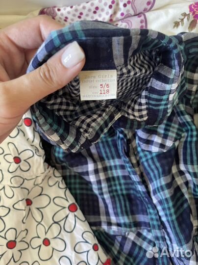 Одежда детскаЯ zara пакетом на девочку 110 116