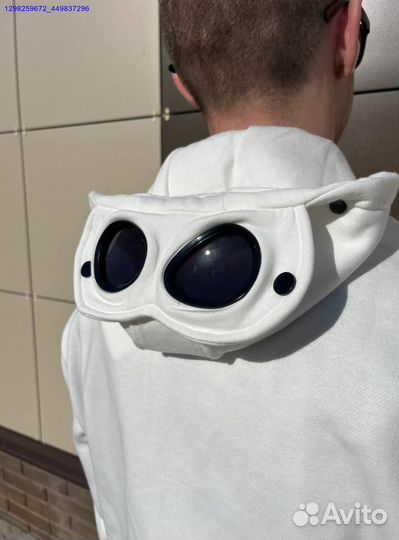 Zip Hoodie C.P Company black, white (Арт.80737)