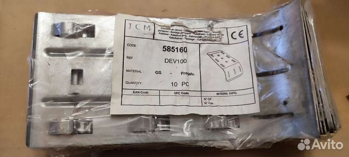 Плата DEV100GS с изгибом cablofil CM585160