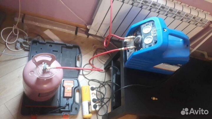 Обслуживание чистка и заправка,ремонт кондиционеро