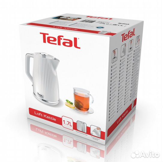 Tefal loft новый чайник