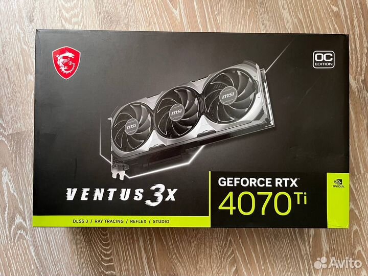 Rtx 4070 ti ventus 3x