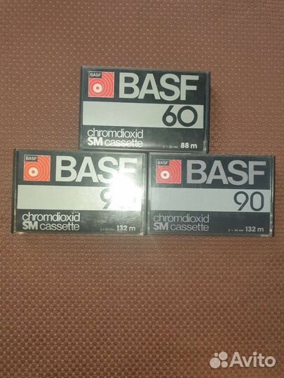 Аудиокассеты basf chrome