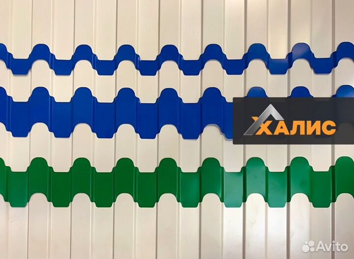 Профнастил фигурный 3Д