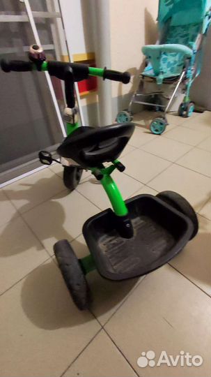 Детский трехколесный велосипед leader kids