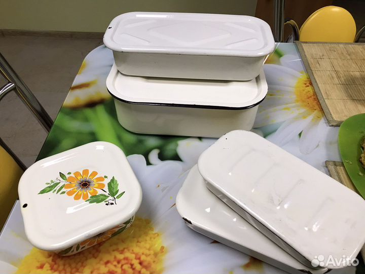 Эмалированный лоток СССР