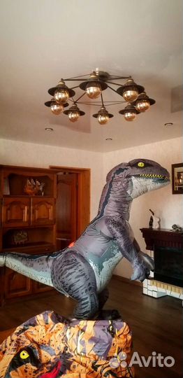 Костюм динозавра надувной T-REX, Миньон и т.д