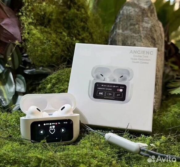 AirPods Pro 2 ANC/ENC SMART Case A9PRO с экраном