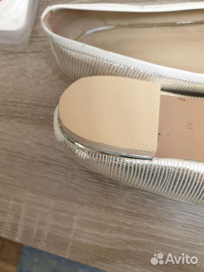 Балетки натуральная кожа 41 размер