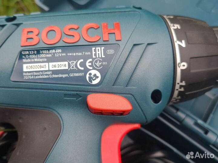 Шуруповерт бош