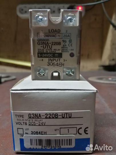 Реле Omron G3NA-220B-UTU
