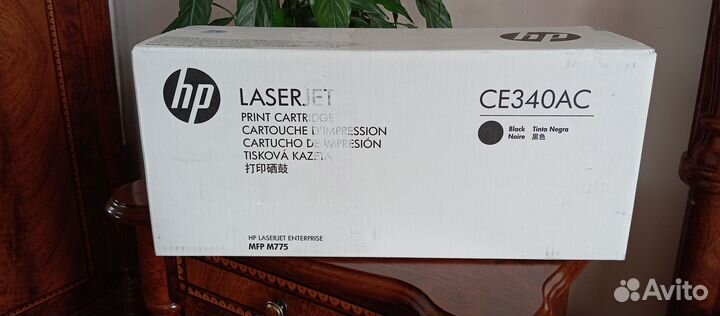 Картридж-тонер Hp laserjet CE340AC