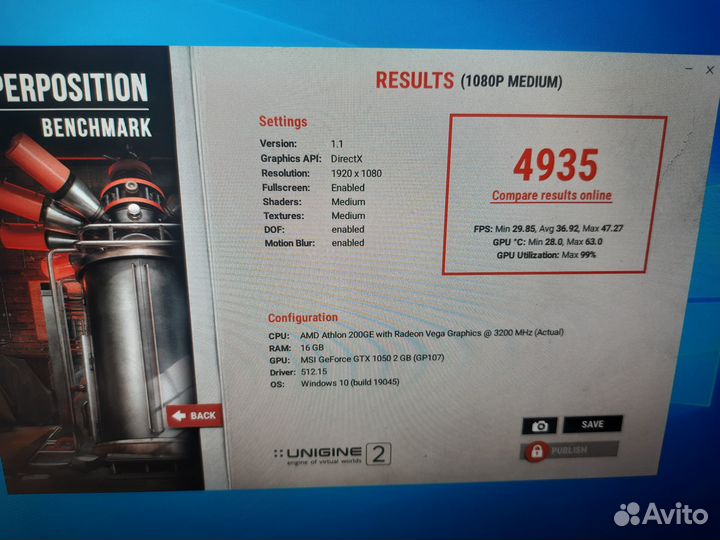 MSI GTX 1050